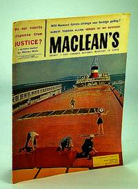 Maclean's - Canada's National Magazine, 1 August (Aug.) 1959 - I Survived  the Sinking of the Lusitania