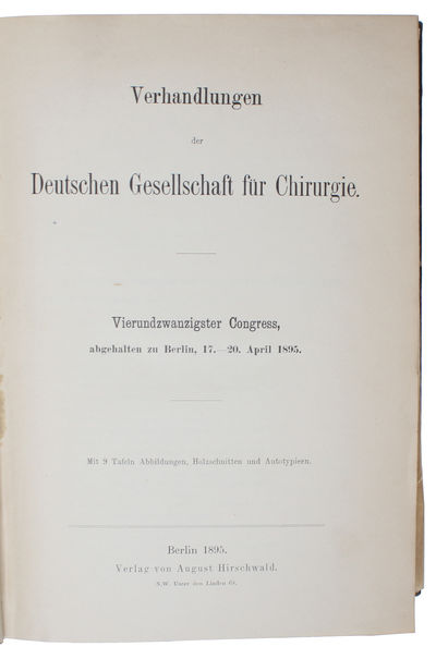 Drei plastische Operationen. - [THE FIRST ACCOUNT OF A BREAST AUGMENTATION] (photo 2)