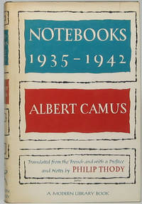 Notebooks 1935-1942 by CAMUS, Albert - 1965