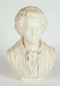 Marble bust of Mozart. Late 19th or early 20th century