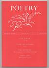 Poetry Volume 110 Number 5 August 1967