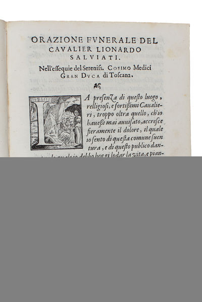 Orazione Funerale, Da lui publicamente recitata nell' esequie...Cosimo Medici...Celebrate l'ultimo di d'Aprile dell'anno 1574. nella Chiesa dell' Ordine in Pisa. (photo 3)