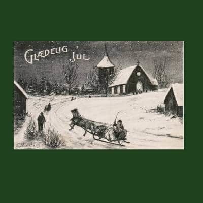 Julepostkort / Christmas card.