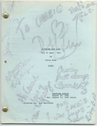 [Television Screenplay]: Anything But Love: "Say It Again, Han