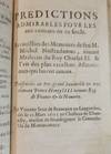 View Image 4 of 6 for Les Propheties de M. Michel Nostradamus. Recuës et corrigées sur la coppie imprimée à Lyon par B... Inventory #23789