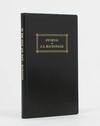 Journal of J.G. Macdonald on an Expedition from Port Denison to the Gulf of Carpentaria and back