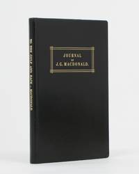 Journal of J.G. Macdonald on an Expedition from Port Denison to the Gulf of Carpentaria and back by MACDONALD, J.G - 1994