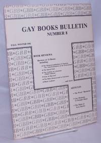 image of GBB: Gay Books Bulletin; vol. 1, #8, Fall-Winter 1982