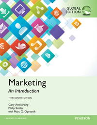 Marketing: An Introduction (13th Global Edition) by Gary Armstrong, Philip Kotler - 2016