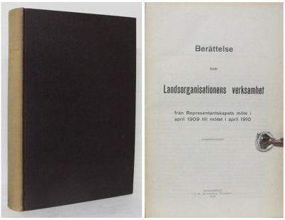 Berättelse över Landsorganisationens verksamhet…
