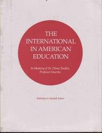 cover of The International in American Education in Memory of Dr. Diana Tendler, Professor Emerita