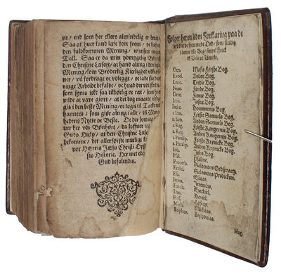 En liden Børne Forklaring, Offuer vor Herris jesu Christi Pinis oc Døds Historie, kortelig befattet i Otte oc Tiue Predickener. Her hos findis ocsaa en liden Forklaring, paa det gamle Paaske lam... Item, huorledis Christus toede sine Disciples Fødder.... (photo 7)