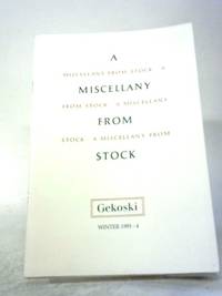 R. A. Gekoski - A Miscellany from Stock Winter 1993-4