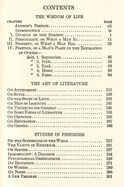 The Works of Arthur Schopenhauer. The Wisdom of Life and Other Essays. Introduction by Ray Redman. (photo 2)