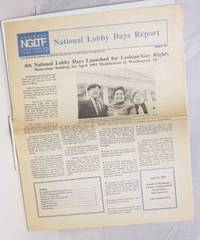 NGLTF National Lobby Days Report; Summer 1992; 6th National Lobby Days launched for Lesbian/Gay...