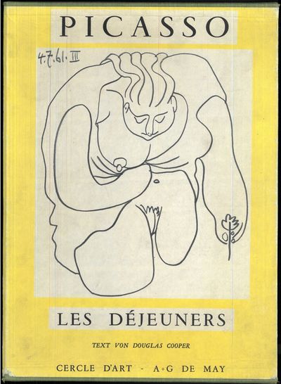 Les déjeuners. Text von Douglas Cooper.