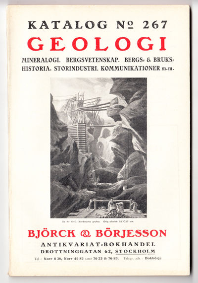 Björck & Börjesson. Katalog No. 267. Geologi.…