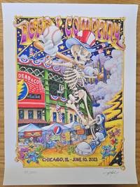Dead & Company Poster Wrigley Field June 10, 2023 exCollection Bill Walton