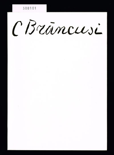 Constantin Brâncusi. Plastiken - Zeichnungen.…
