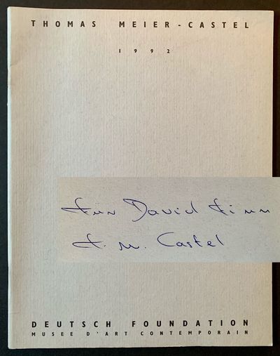 Thomas Meier-Castel: Gravures--Monumentales