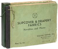 [Trade catalog Sample Books]: Slipcover & Drapery Fabrics. Novelties and Plains