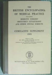 cover of The British Medical Encyclopaedia Of Medical Practice Cumulative Supplement 1951