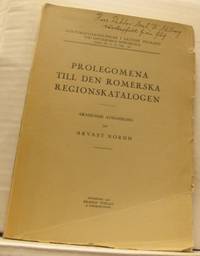 Prolegomena till den romerska regionskatalogen.