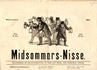 Midsommars-Nisse. Illustrerad muntrationstidning…