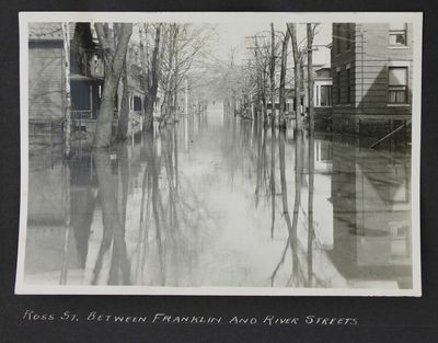 [Annotated Vernacular Photograph Album Documenting the Susquehanna River Flood of 1936]