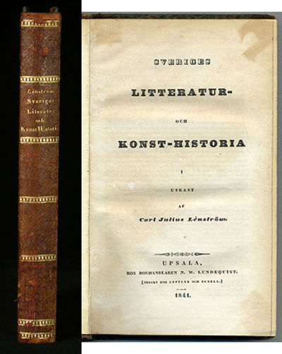 Sveriges litteratur- och konst-historia i utkast.