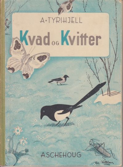 Kvad og kvitter. Sanger for barn. Med tegninger…