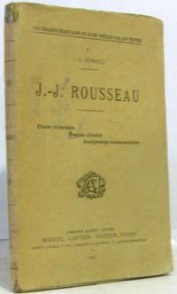 J.J. Rousseau étude littéraire textes choisis analyses et commentaires by Domecq - 1927 - from crealivres (SKU: 258292)