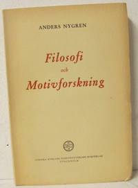 Filosofi och motivforskning.