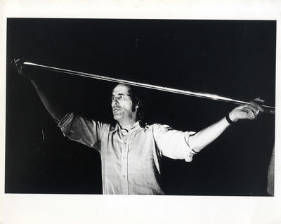 KENNETH ANGER DIRECTS | LUCIFER RISING (1972) BTS photo