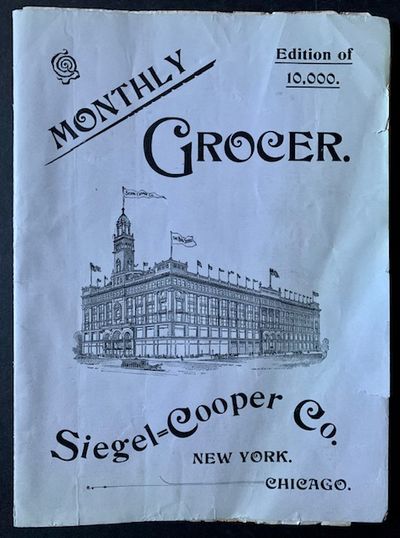 Monthly Grocer and Price Current (October 1896)