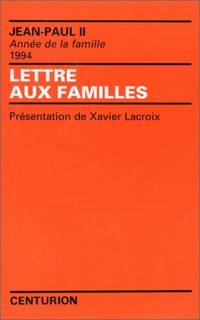 Lettre aux familles