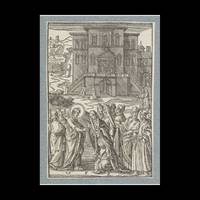 Arrival of Christ in Bethany, Photo Rag Bright White, Premium Quality, A4
