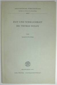 ZEIT UND WIRKLICHKEIT BEI THOMAS WOLFE