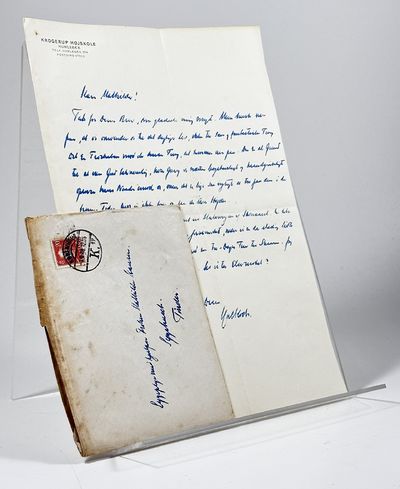 Originalt, håndskrevet brev.