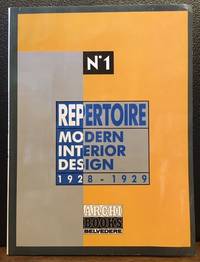 REPERTOIRE: MODERN INTERIOR DESIGN 1928-1929