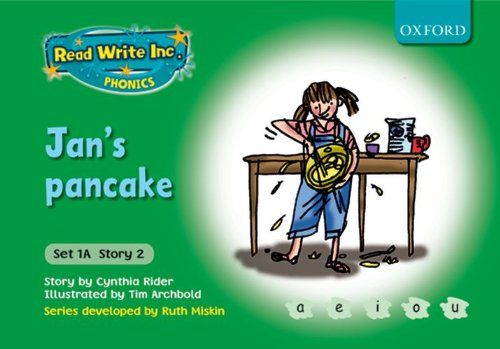 Read Write Inc. Phonics: Fiction Set 1A (Green). Jan's pancake by ...