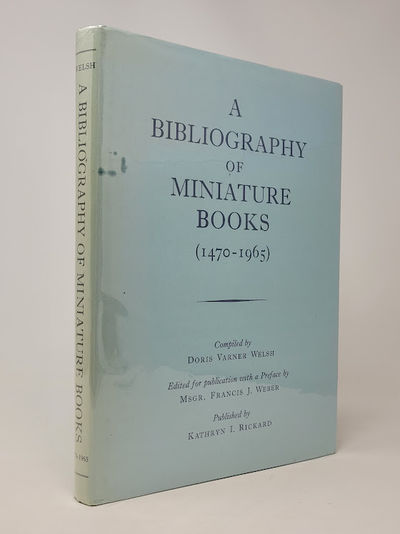 A Bibliography of Miniature Books (1470-1965)