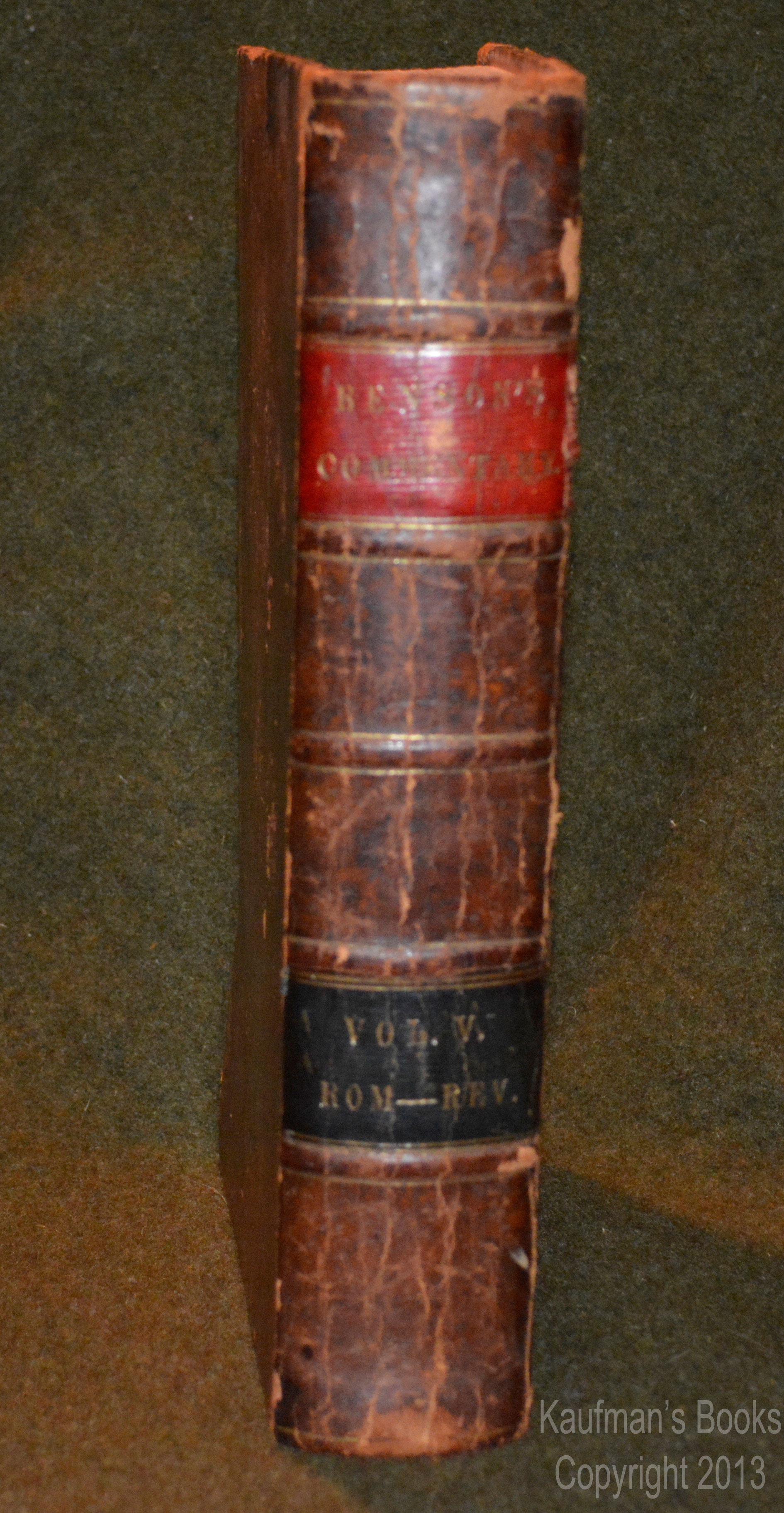 Benson's Commentary The New Testament by Joseph Benson 1839