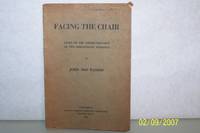 Facing the Chair Story de John Dos Paaso - 1927