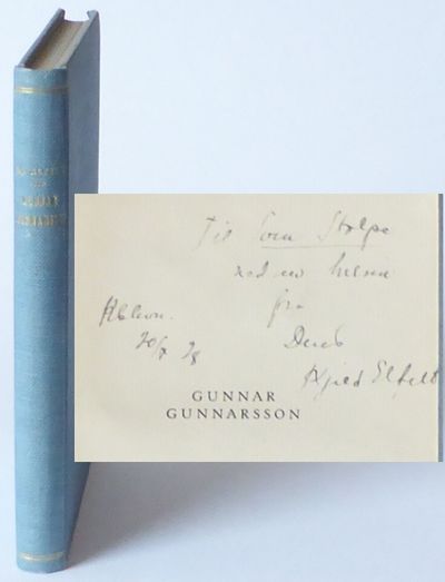 Gunnar Gunnarsson. Et essay.