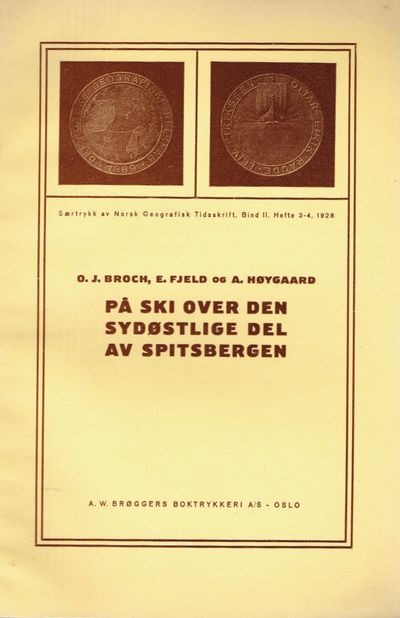 På ski over den sydøstlige del av Spitsbergen.…