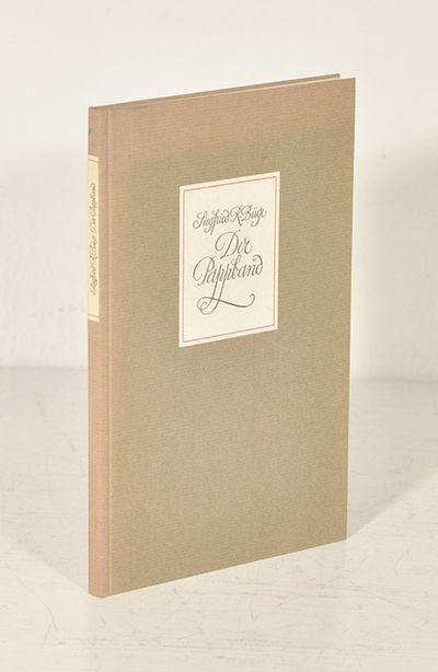 Der Pappband. Ein Brevier für Buchbinder und…