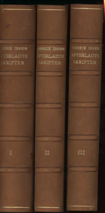 Efterladte skrifter. 1-3. Udgivne af Halvdan Koht…