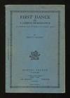 First Dance; or, A Lesson in Romance: a comedy for women in three acts