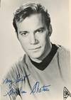 William Shatner Vintage 1968 As Captain Kirk - Signature in blue felt tip.